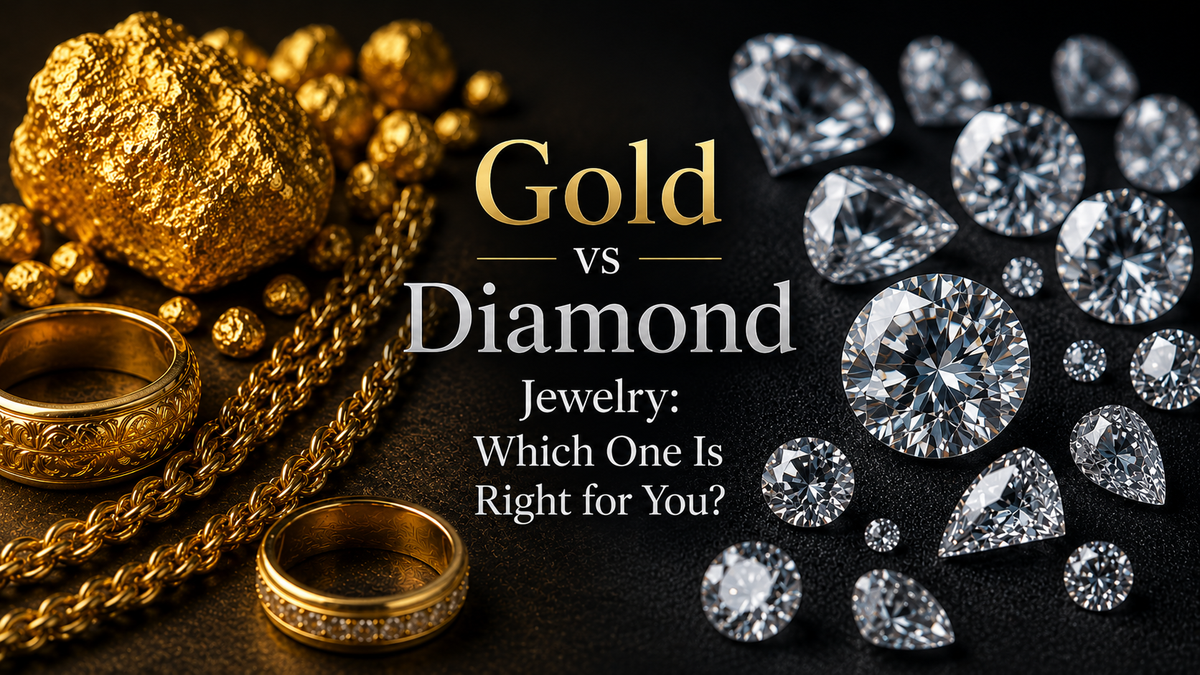 Gold vs. Diamond Jewelry: Which One Is Right for You?